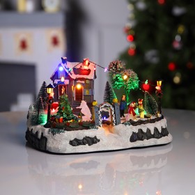 Светодиодная фигура «Рождество» 31 × 20 × 23 см, полистоун, батарейки ААх3 (не в комплекте), USB, свечение мульти