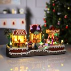Светодиодная фигура «Рождественский парк» 43 × 23 × 22 см, полистоун, батарейки ААх3 (не в комплекте), USB, свечение мульти - фото 10892454