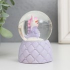 Снежный шар стеклянный «Малыш-динозаврик», световой, 4×4×6.7 см, МИКС - Фото 5