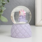 Снежный шар стеклянный «Малыш-динозаврик», световой, 4×4×6.7 см, МИКС - Фото 7