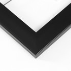 Фоторамка пластик на 5 фото "Веселые завитки" с прищепками, черный 50х40 см - фото 24414067