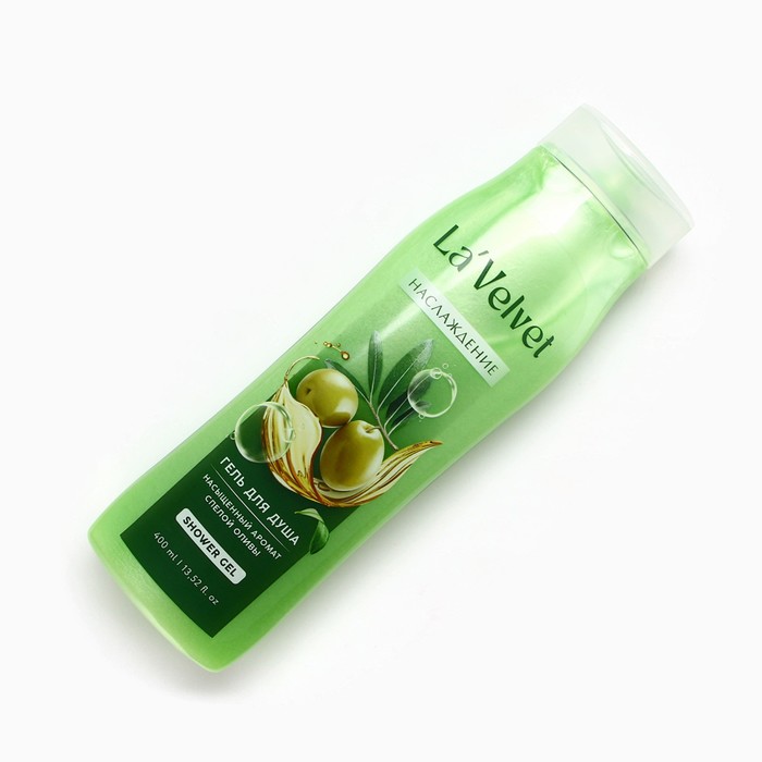 Гель для душа La'Velvet Наслаждение, аромат спелой оливы, 400 мл 38429