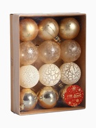 Ёлочные игрушки «Морозный день», шары новогодние, набор 12 шт., d=5 см, МИКС - Фото 9