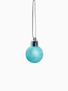 Ёлочные игрушки «Традиция», шары новогодние, d=3 см, набор 24 шт., треск, голубой - Фото 4