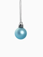 Ёлочные игрушки «Традиция», шары новогодние, d=3 см, набор 24 шт., треск, голубой - Фото 5