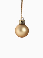 Ёлочные игрушки «Традиция», шары новогодние, d=3 см, набор 24 шт., золотистый/белый - Фото 5