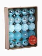 Ёлочные игрушки «Традиция», шары новогодние, набор 20 шт., d=4 см, голубой - Фото 10