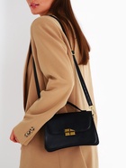 Сумка женская мессенджер на магните, 22×7×14 см, чёрная - Фото 2