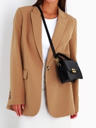 Сумка женская мессенджер на магните, 22×7×14 см, чёрная - Фото 11