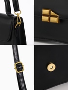 Сумка женская мессенджер на магните, 22×7×14 см, чёрная - Фото 7