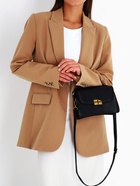 Сумка женская мессенджер на магните, 22×7×14 см, чёрная - Фото 3