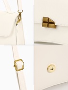 Сумка женская мессенджер на магните, 22×7×14 см, белая - Фото 7