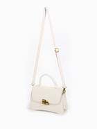 Сумка женская мессенджер на магните, 22×7×14 см, белая - Фото 3