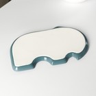 Чайная пара «Слоник», 2 предмета: кружка с ложкой 220 мл, блюдце 19×12.5 см, керамика - Фото 4