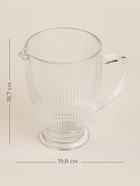 Кувшин SL Home «Модерн», 1.2 л, 19.5×13×18.5 см, стекло, прозрачный - Фото 2