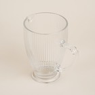 Кувшин SL Home «Модерн», 1.2 л, 19.5×13×18.5 см, стекло, прозрачный - Фото 3