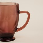 Кувшин SL Home «Модерн», 1.2 л, 19.5×13×18.5 см, стекло, розовый - Фото 3