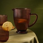 Кувшин SL Home «Модерн», 1.2 л, 19.5×13×18.5 см, стекло, розовый - Фото 7