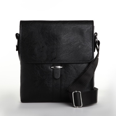 Сумка мужская, цвет чёрный