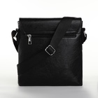 Сумка мужская, цвет чёрный - Фото 5