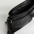 Сумка мужская, цвет чёрный - Фото 6