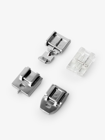 Набор лапок для швейной машины, для вшивания молнии, 4 шт.