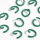Кольцо соединительное, разъёмное d=5 мм, (набор 30 г), цвет зелёный - фото 22675816