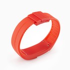 Часы наручные электронные "Скайер", l-25 см, застежка, красные - Фото 4