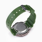 Часы наручные электронные мужские Sport, ремешок силикон, зеленые - фото 22919880