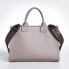 Сумка женская тоут TEXTURA на молнии, 33×9×23 см, серый - Фото 4