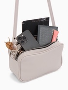 Сумка женская кросс-боди TEXTURA на молнии, 24×9×15 см, светло-серая - Фото 14