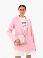 Сумка женская кросс-боди TEXTURA на молнии, 24×9×15 см, светло-серая - Фото 15