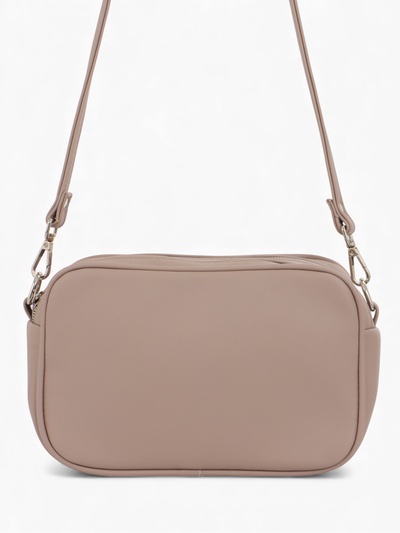 Сумка женская кросс-боди TEXTURA на молнии, 24×9×15 см, бежевая