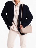 Сумка женская кросс-боди TEXTURA на молнии, 24×9×15 см, бежевая - Фото 8