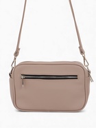 Сумка женская кросс-боди TEXTURA на молнии, 24×9×15 см, бежевая - Фото 3