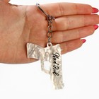 Брелок для ключей акриловый «Bad gir», 4,4 х 6 см - Фото 5