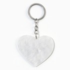 Брелок для ключей акриловый «Love», 5,2 х 6 см - Фото 4