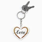 Брелок для ключей акриловый «Love», 5,2 х 6 см - Фото 5