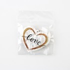 Брелок для ключей акриловый «Love», 5,2 х 6 см - Фото 7