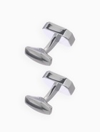 Запонки медные «Элегантность», оранжевые в серебре - Фото 3