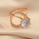 Муфта для платка «Соло», цвет белый в золоте - фото 24386865