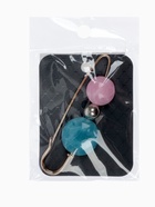 Булавка «Трио», 7 см, розово-голубая в золоте (комплект 2 шт) - фото 59355168