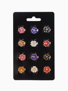 Брошь «Цветок» миниатюрный (неделимая фасовка 12 шт., цена за шт.), МИКС 9613657