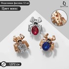 Брошь «Паук», маленькая, МИКС - Фото 2