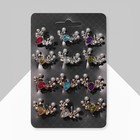 Брошь «Олень» жемчужные рога (неделимая фасовка 12 шт., цена за шт.), цвет МИКС - Фото 3