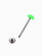 Пирсинг в язык "Сердце" минимал, L=1,9см, цвет МИКС в серебре - фото 809499365