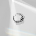 Пирсинг в ухо «Кольцо» пружинки, d=15 мм, цвет серебро - фото 319945638