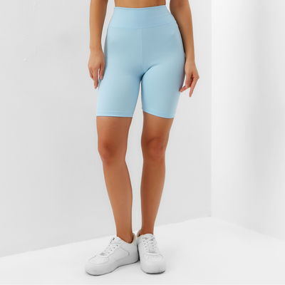 Велосипедки спортивные женские MINAKU, голубые, размер 42