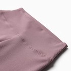 Леггинсы спортивные женские MINAKU цвет розовый, размер 42 - Фото 8