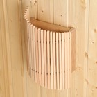 Абажур фигурный из ольхи, настенный - фото 22702878